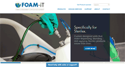 Desktop Screenshot of foamit.com